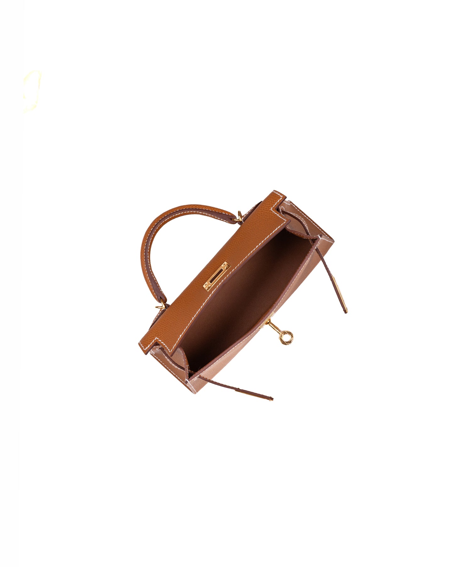 Hermès Kelly 20 Sellier Gold in Epsom Leather with Gold Hardware