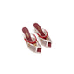 Chanel Mules in Ivory Mesh, Cotton, Resin &amp; Metal