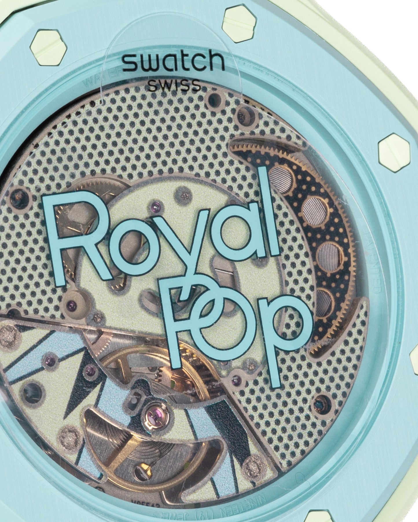 Swatch x Audemars Piguet Royal Pop Blaue Acht Watch Lime Green