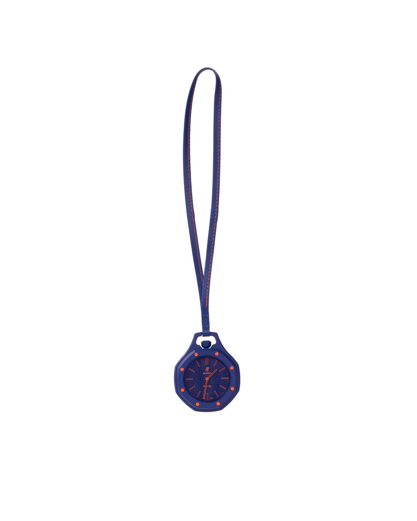 Swatch x Audemars Piguet Royal Pop Orenji Hachi Watch Blue/Red