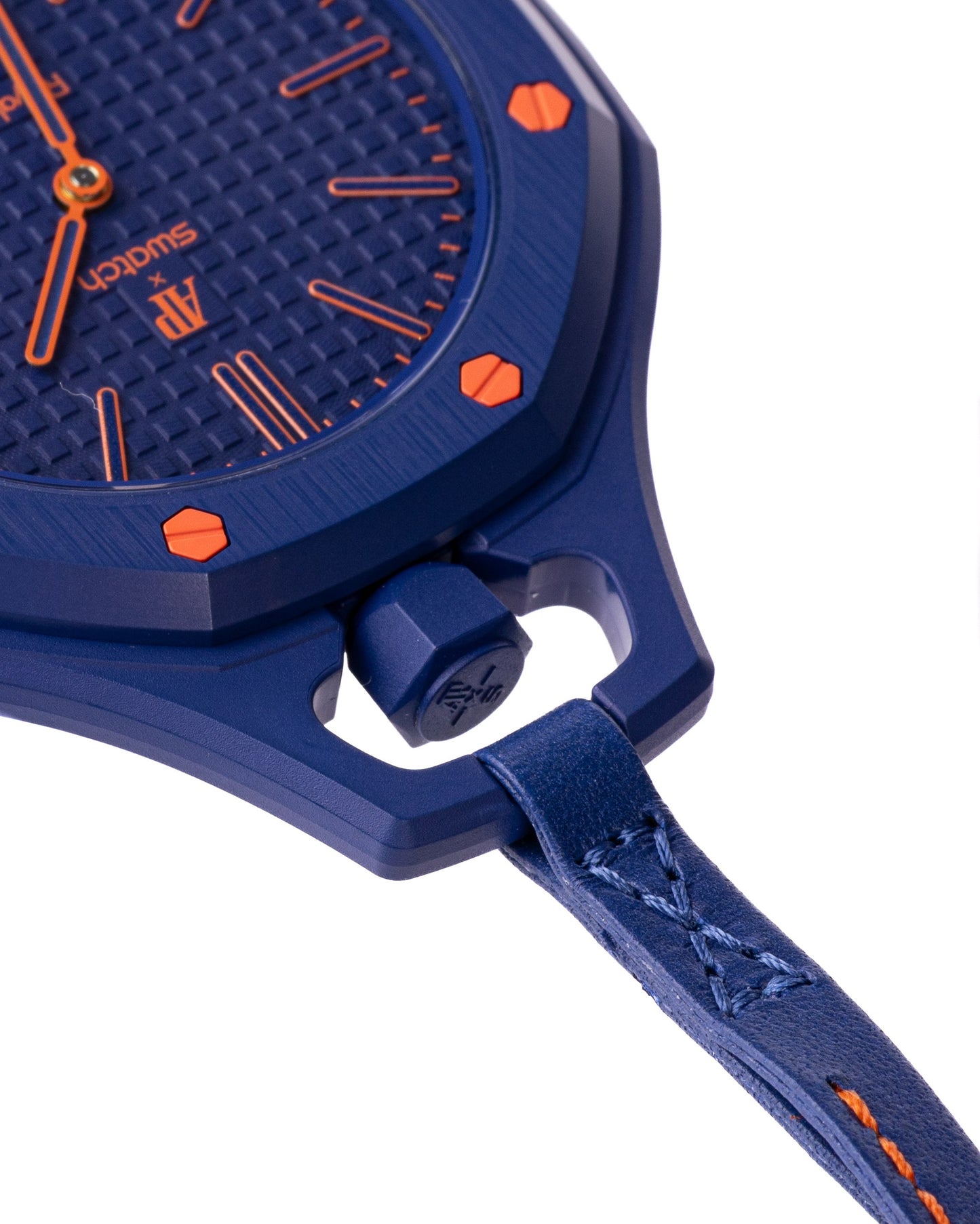 Swatch x Audemars Piguet Royal Pop Orenji Hachi Watch Blue/Red