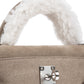 Kelly 20 Teddy in Gris Caillou and Etoupe Swift Palladium Hardware