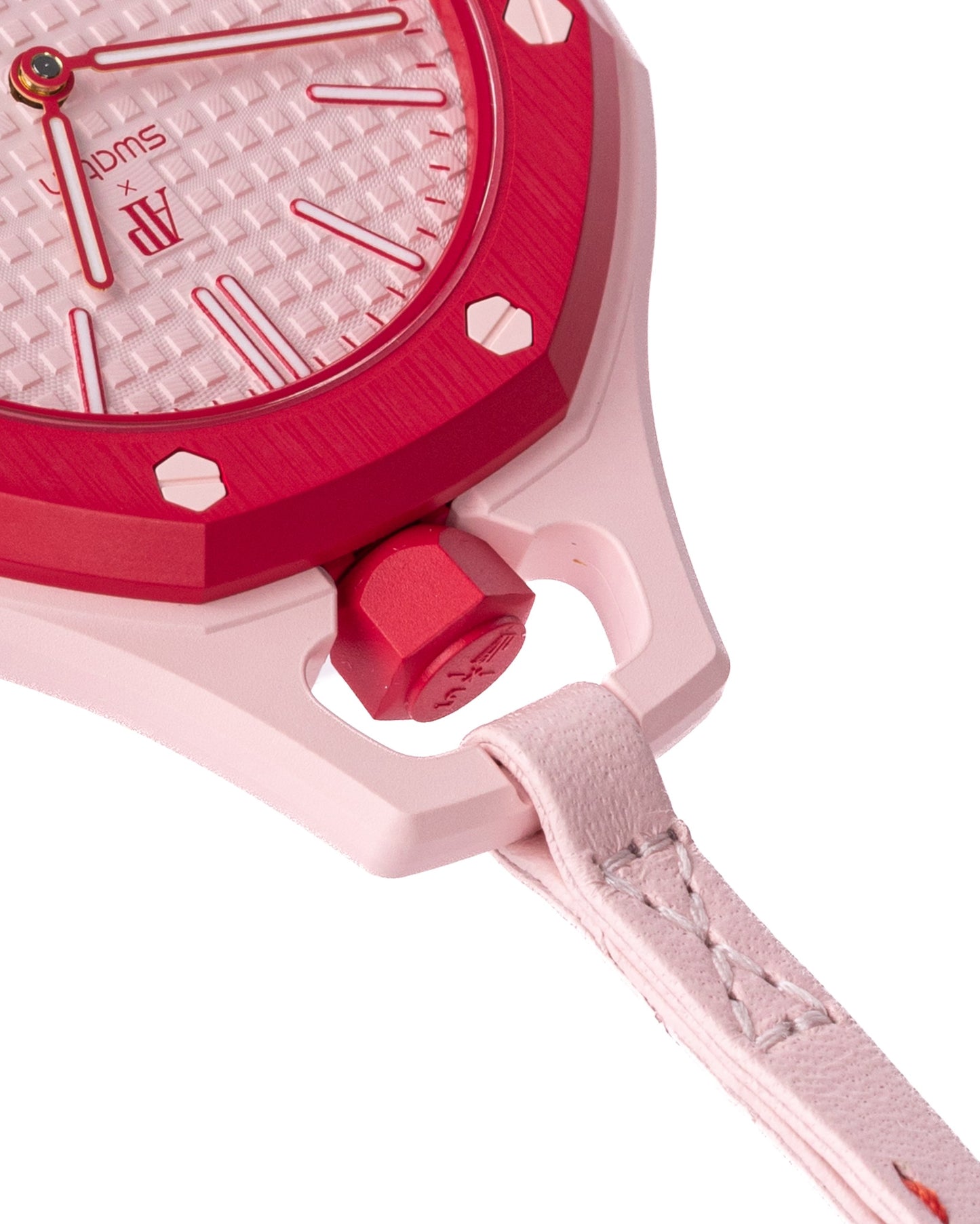 Swatch x Audemars Piguet Royal Pop Otto Rosso Watch Pink/Red