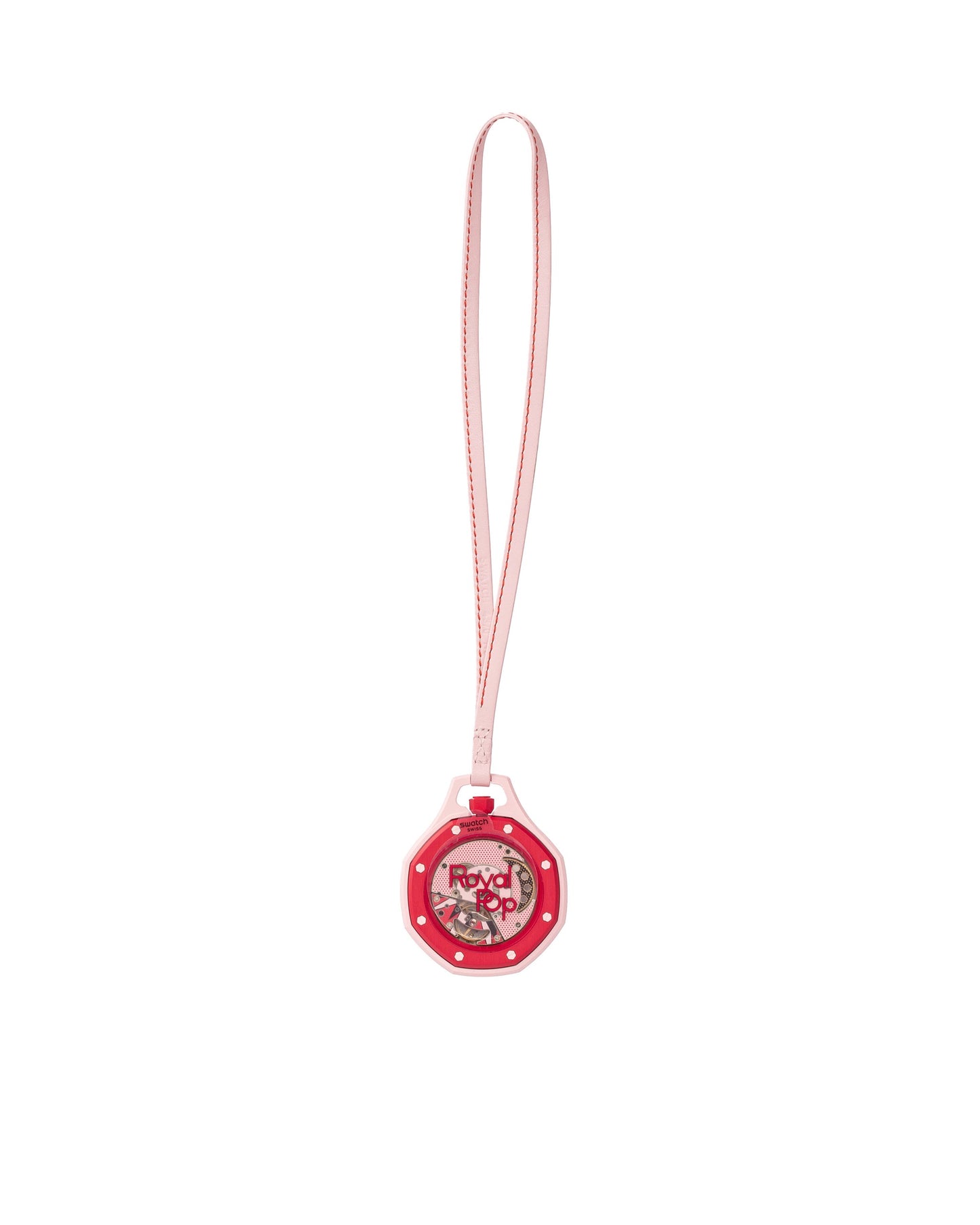 Swatch x Audemars Piguet Royal Pop Otto Rosso Watch Pink/Red