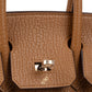 Birkin 25 HSS Caramel with Rose Mexico Interior in Chèvre Leather with Light Gold Hardware