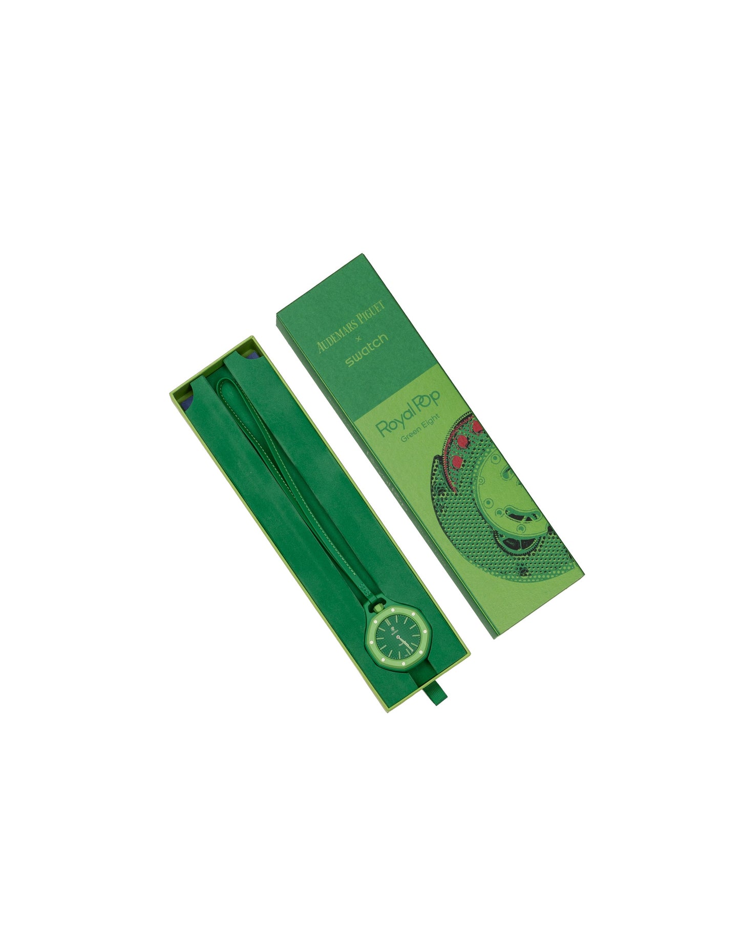 Swatch x Audemars Piguet Royal Pop Green Eight Watch Green