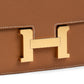 Constance 18 Gold in Epsom Leather with Gold Hardware