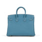 Birkin 25 Blue Jean in Togo Leather with Gold Hardware