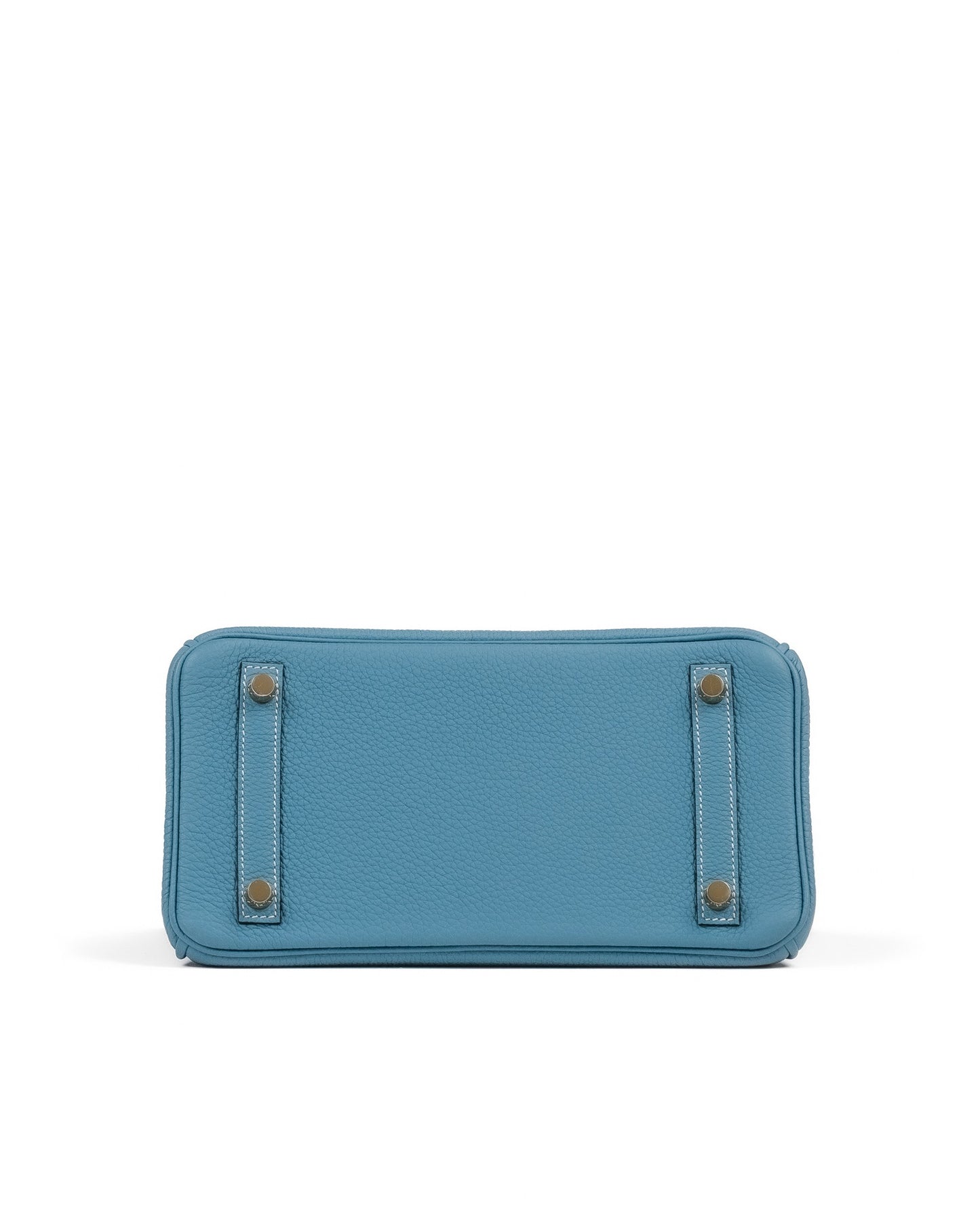 Birkin 25 Blue Jean in Togo Leather with Gold Hardware