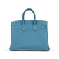 Birkin 25 Blue Jean in Togo Leather with Palladium Hardware