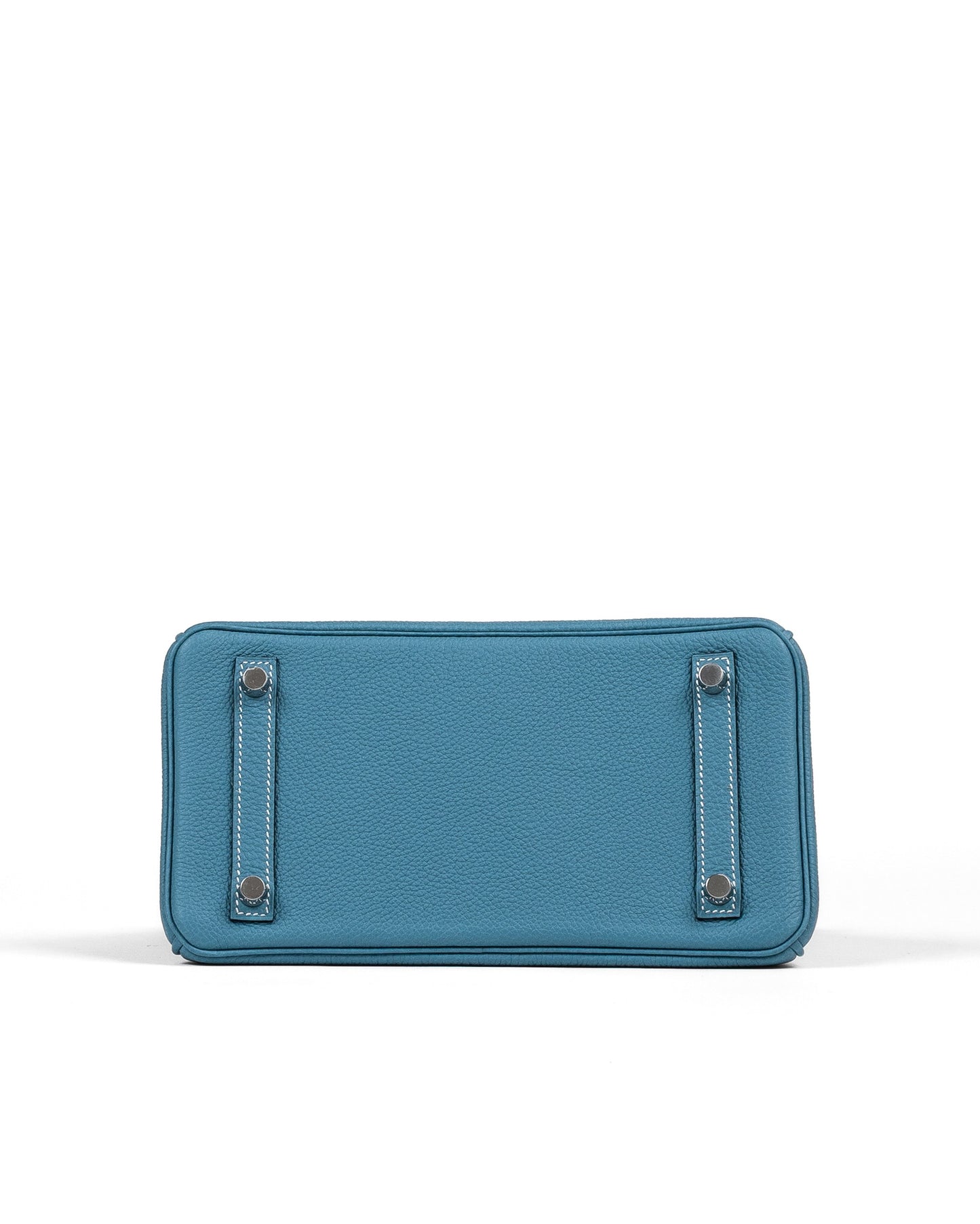 Birkin 25 Blue Jean in Togo Leather with Palladium Hardware