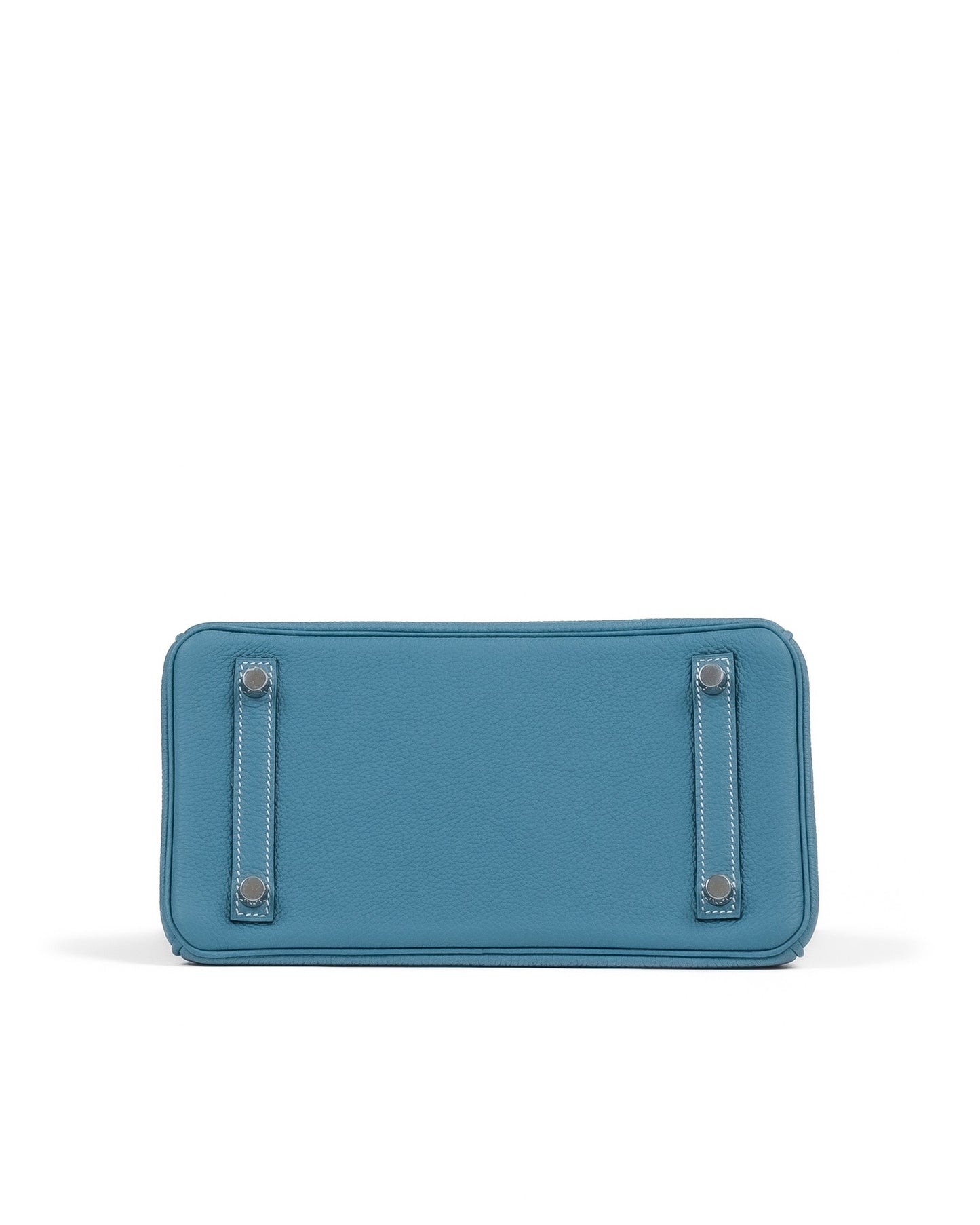 Birkin 25 Blue Jean in Togo Leather with Palladium Hardware