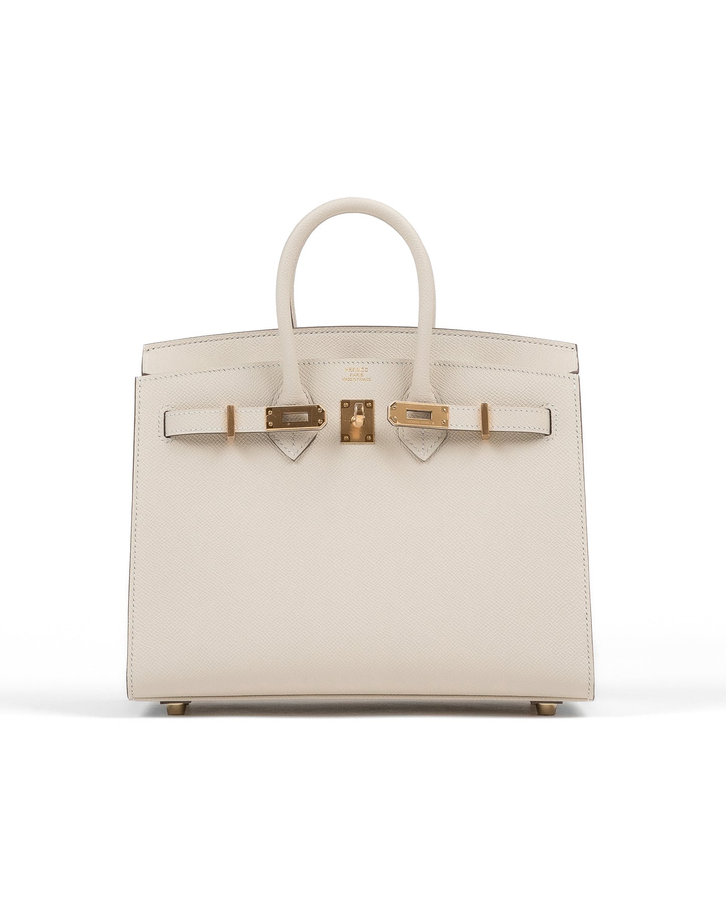 Birkin 25 Craie in Epsom Leather with Gold Hardware