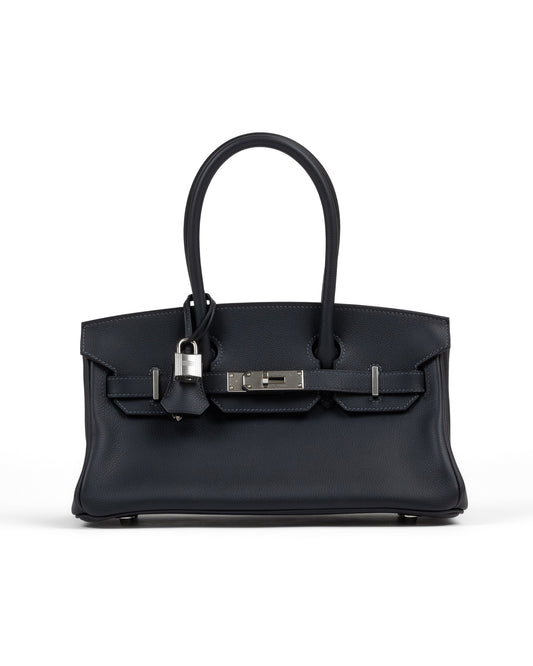 Birkin Shoulder Caban in Evercolour Leather with Palladium Hardware