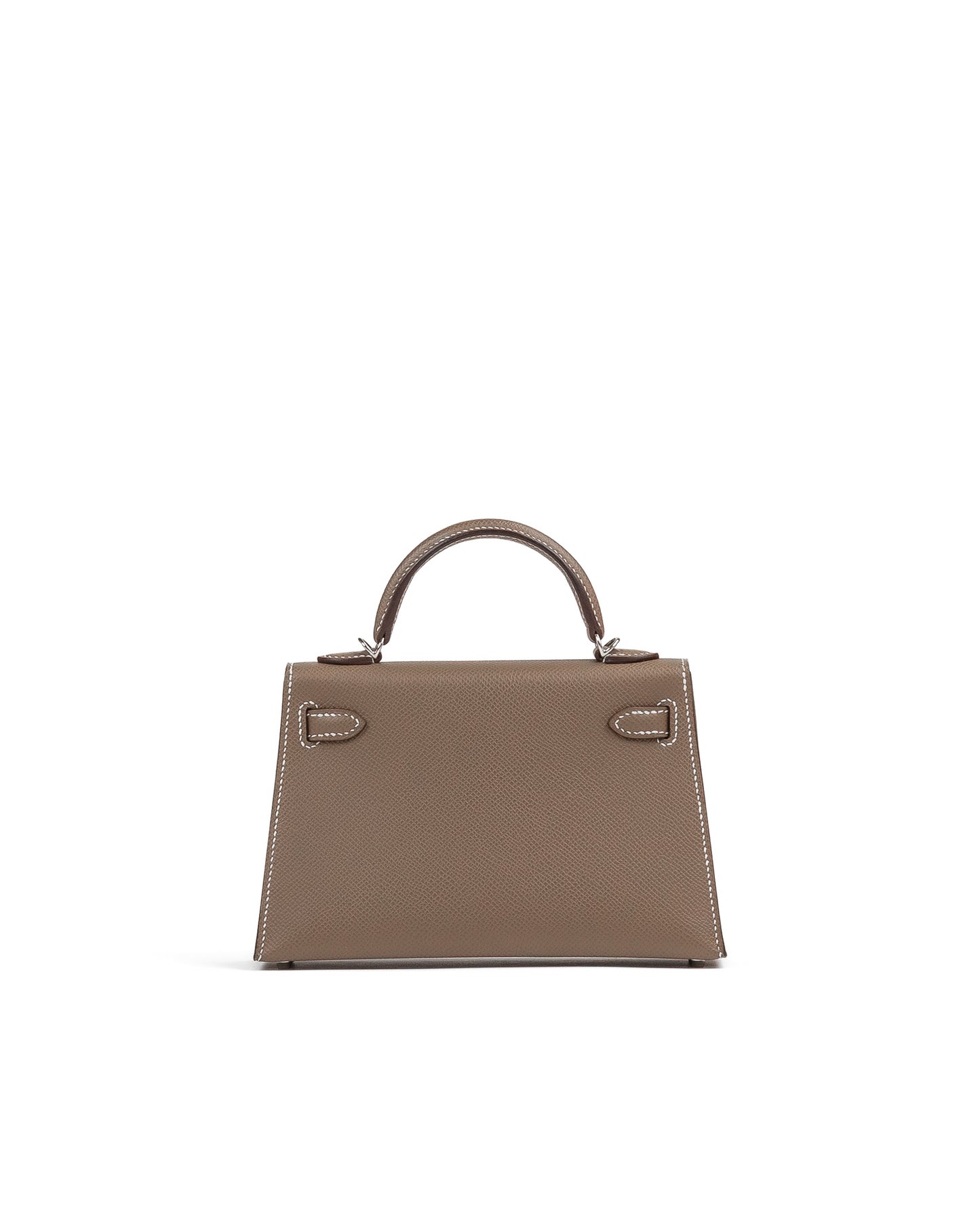 Kelly 20 Sellier in Etoupe Epsom Leather with Palladium Hardware