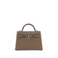Kelly 20 Sellier in Etoupe Epsom Leather with Palladium Hardware