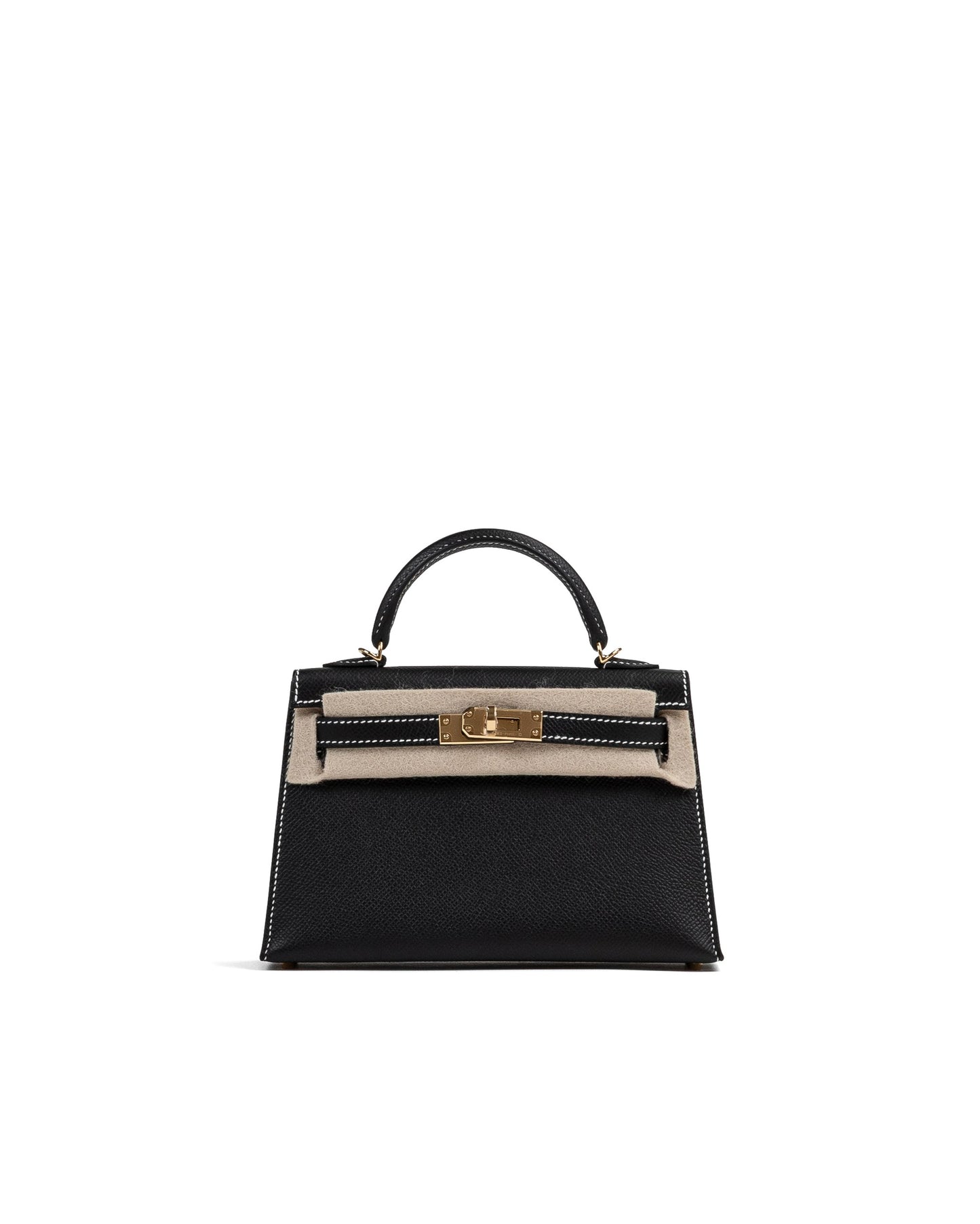 Kelly 20 Sellier HSS in Black Epsom with Nata Interior & Gold Hardware