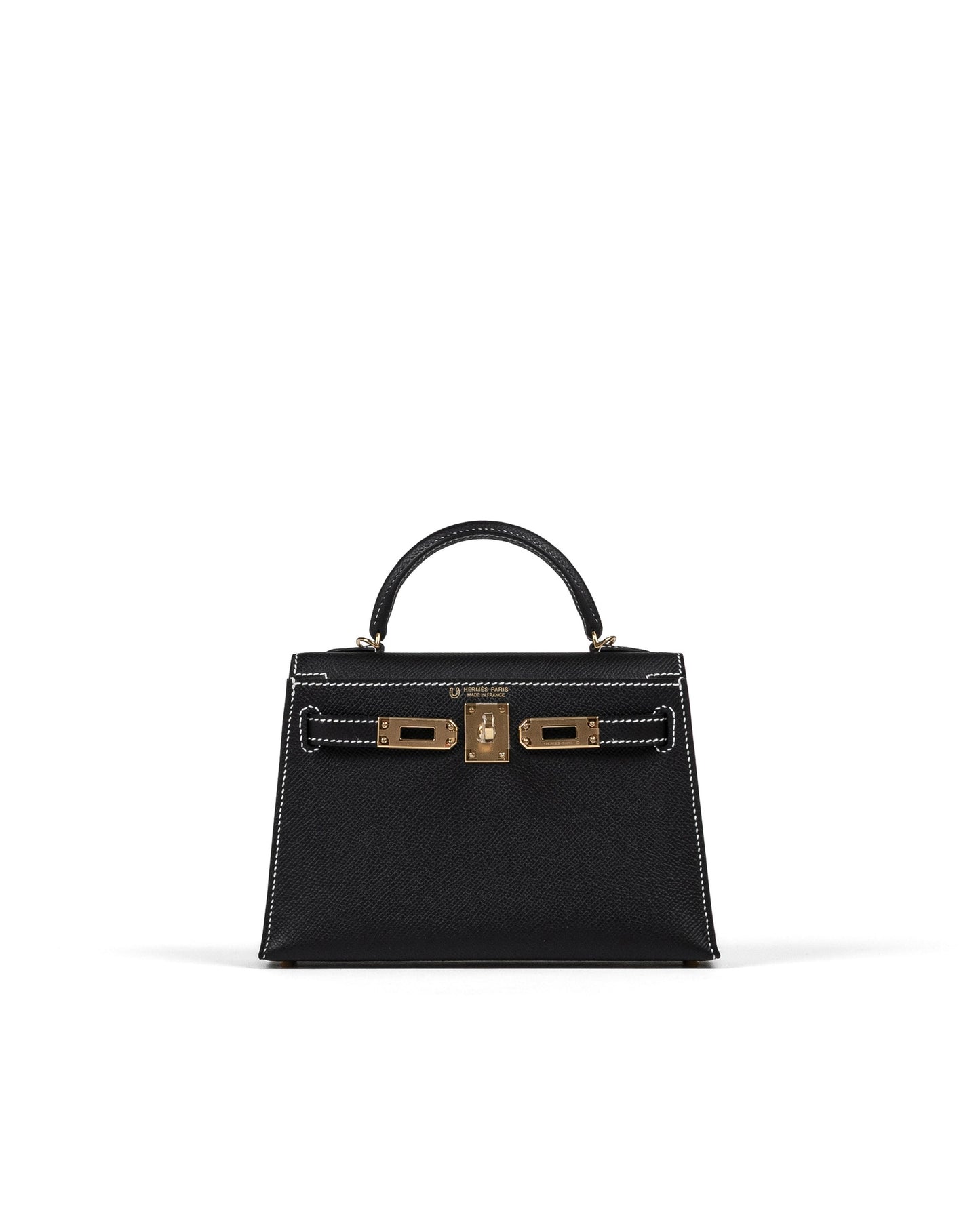 Kelly 20 Sellier HSS in Black Epsom with Nata Interior & Gold Hardware