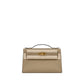 Kelly Pochette in Beige Marfa Swift Leather with Gold Hardware