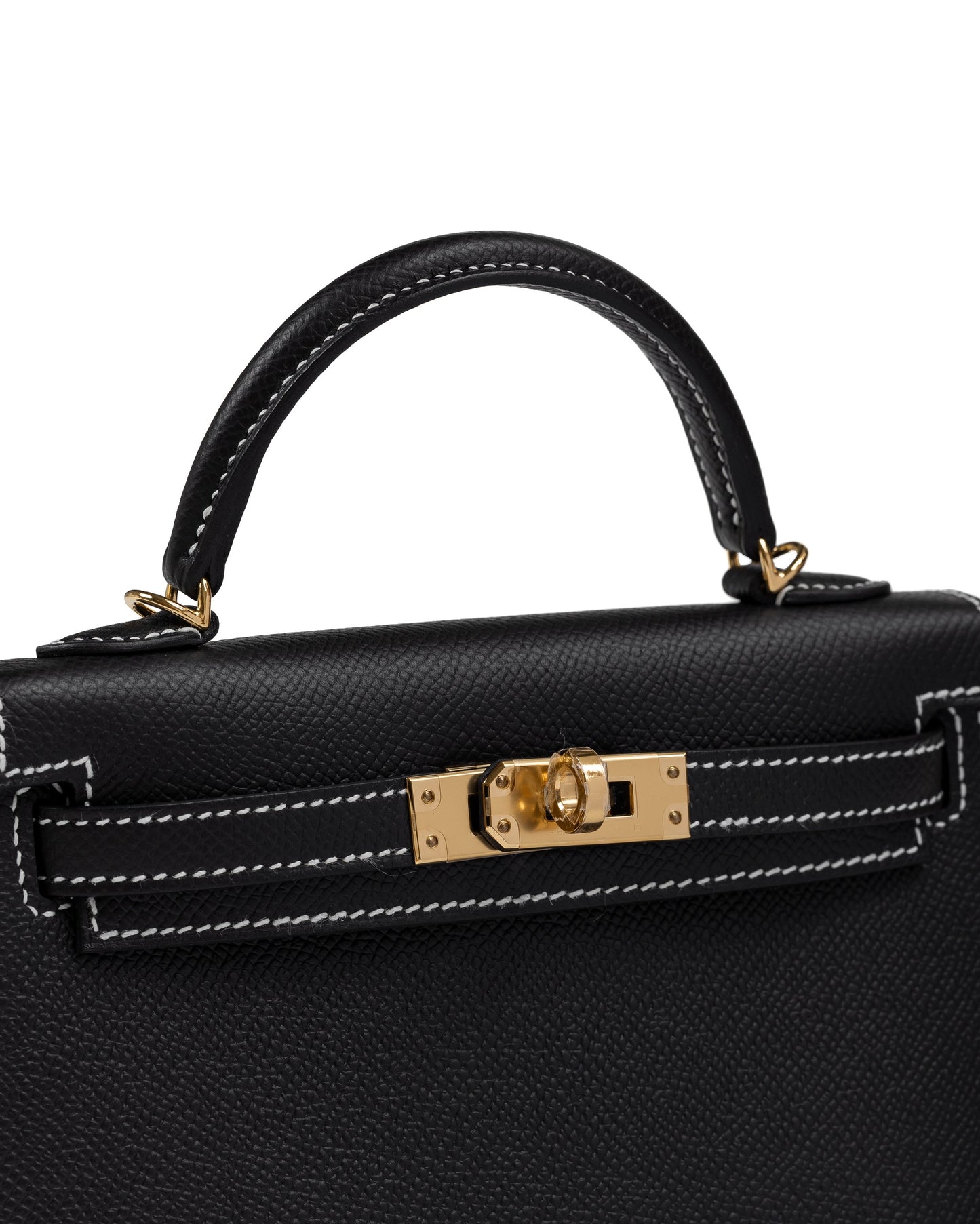 Kelly 20 Sellier HSS in Black Epsom with Nata Interior & Gold Hardware