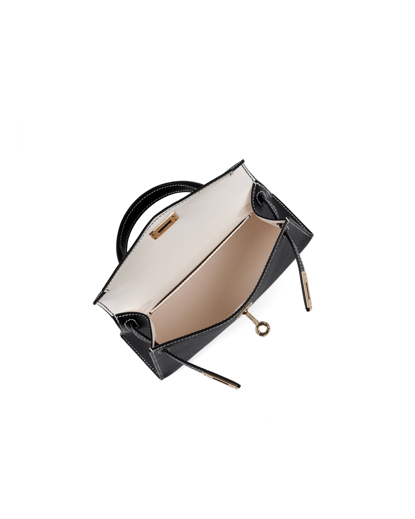 Kelly 20 Sellier HSS in Black Epsom with Nata Interior & Gold Hardware