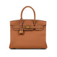 Birkin 30 Gold in Togo Leather with Gold Hardware