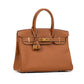 Birkin 30 Gold in Togo Leather with Gold Hardware