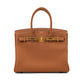 Birkin 30 Gold in Togo Leather with Gold Hardware