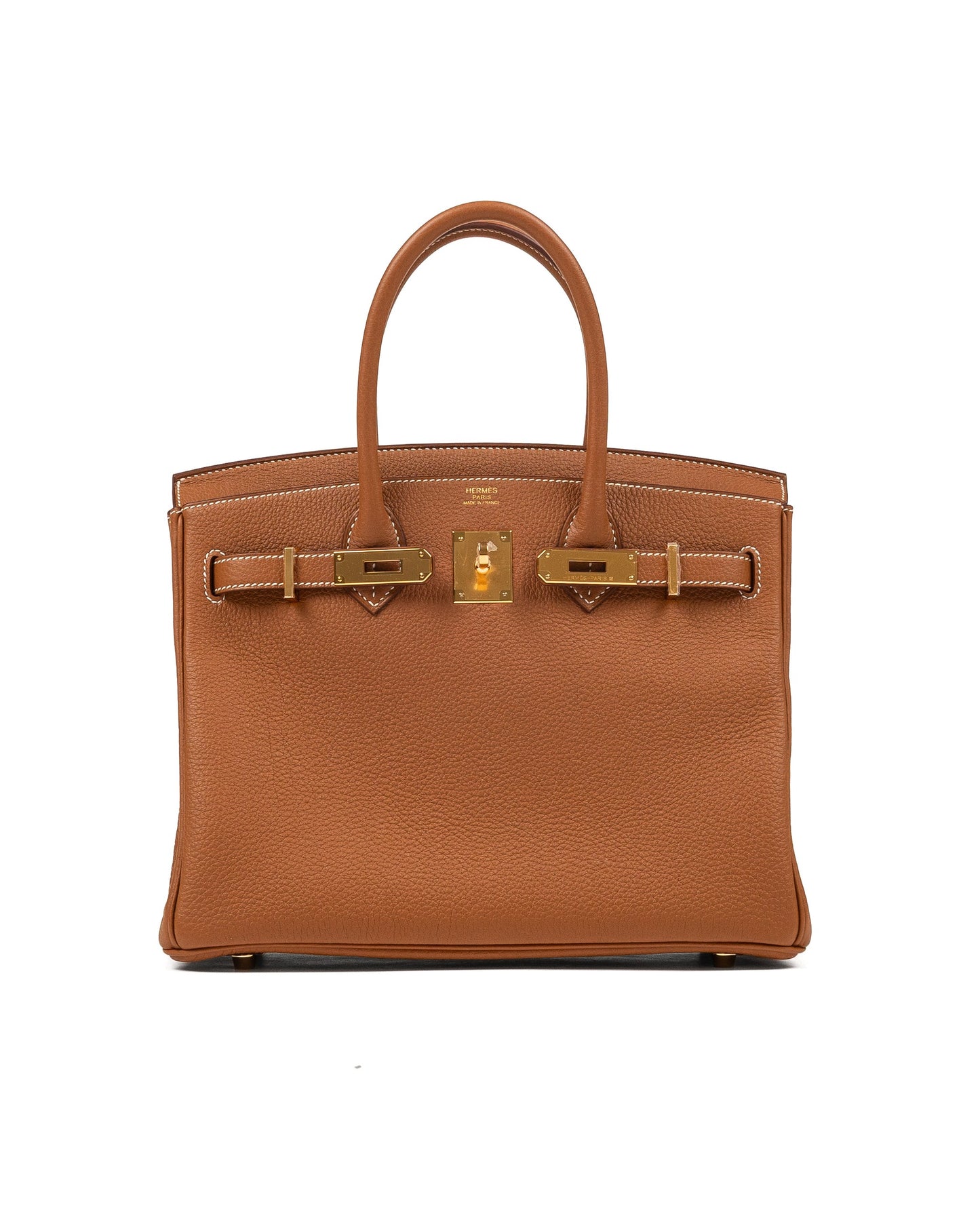 Birkin 30 Gold in Togo Leather with Gold Hardware