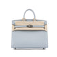 Birkin 25 Blue Glacier in Epsom Leather with Palladium Hardware