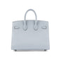 Birkin 25 Blue Glacier in Epsom Leather with Palladium Hardware