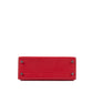 Kelly 25 Sellier in Rouge Piment/Rose Shocking Madame Veau Leather with Palladium Hardware