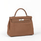 Kelly 32 Gold Togo with Palladium Hardware