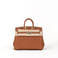 Birkin 25 in Gold Togo with Palladium Hardware
