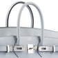 Birkin 25 Blue Glacier in Epsom Leather with Palladium Hardware