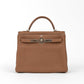 Kelly 32 Gold Togo with Palladium Hardware