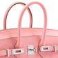 Birkin 25 Sellier Rose Confetti in Epsom Leather with Palladium Hardware