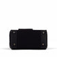 Birkin 25 Cargo in Black Canvas, Bleu Marine Swift Leather & Palladium Hardware