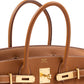 Birkin 30 Gold in Togo Leather with Gold Hardware