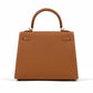 Kelly 25 Gold in Epsom Leather with Gold Hardware