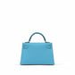 Kelly 20cm HSS in Bleu Celeste with Bleu Saphir Interior Epsom Leather, Palladium Hardware