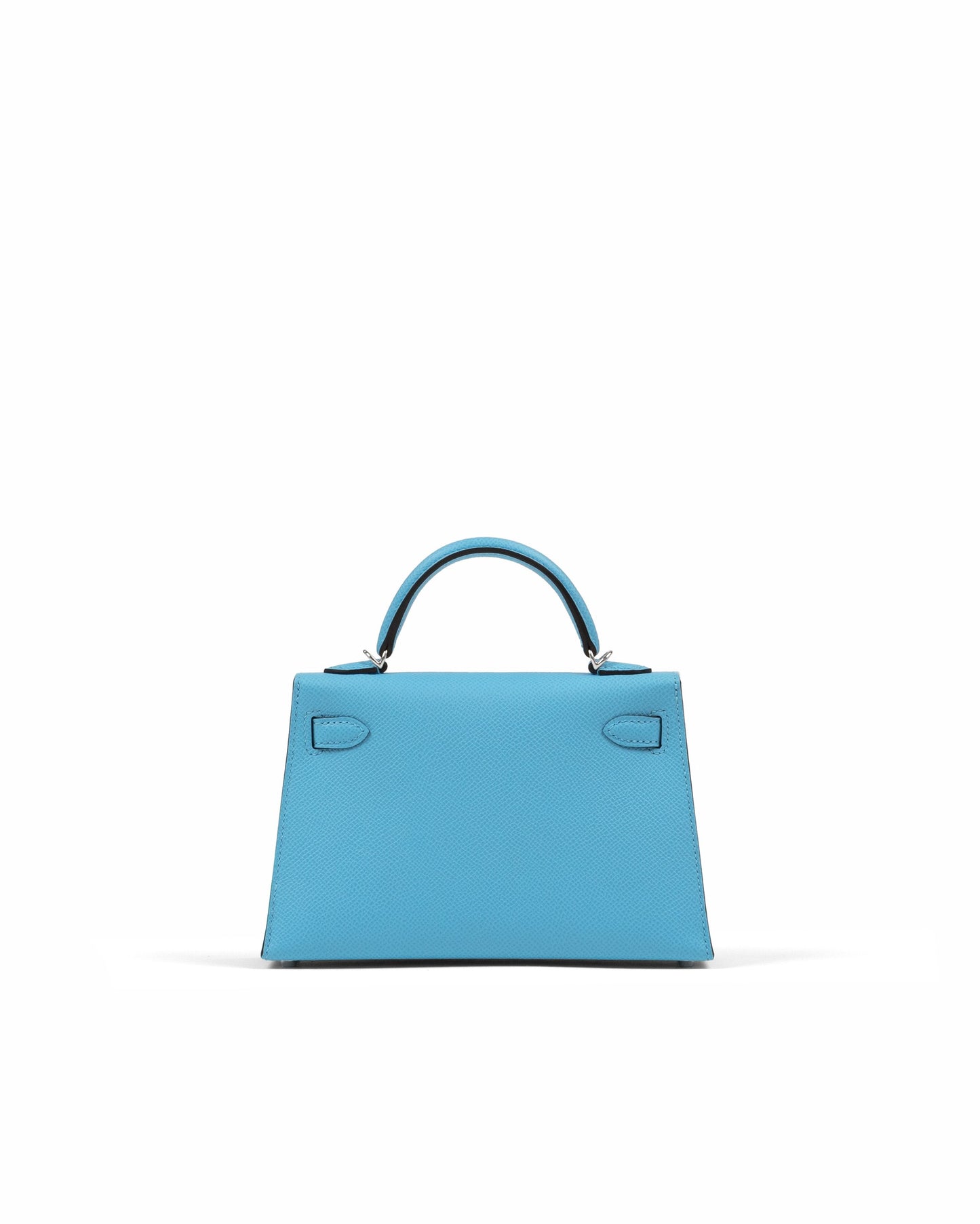 Kelly 20cm HSS in Bleu Celeste with Bleu Saphir Interior Epsom Leather, Palladium Hardware