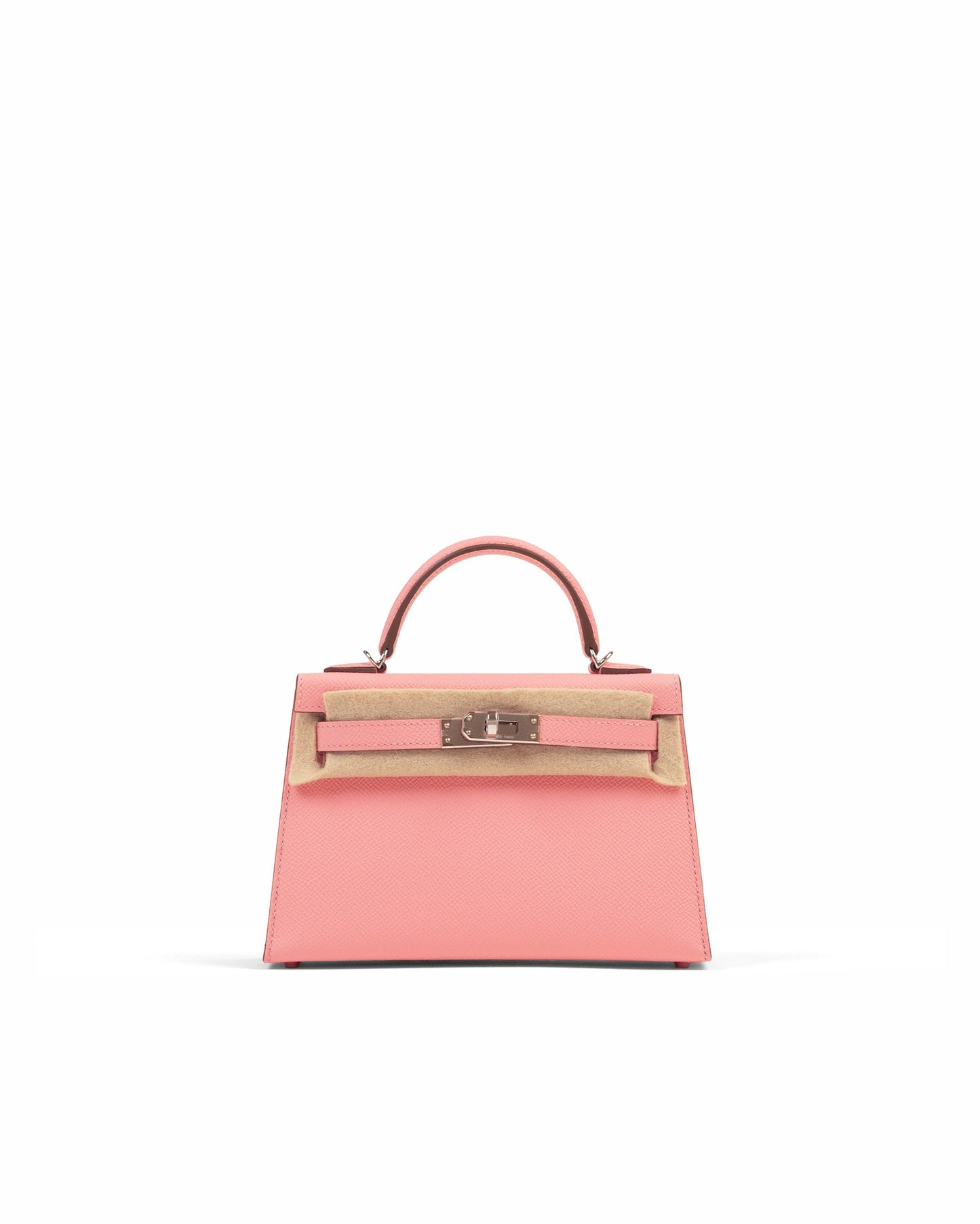 Kelly 20 Sellier in Rose Confetti Epsom with Palladium Hardware