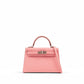 Kelly 20 Sellier in Rose Confetti Epsom with Palladium Hardware