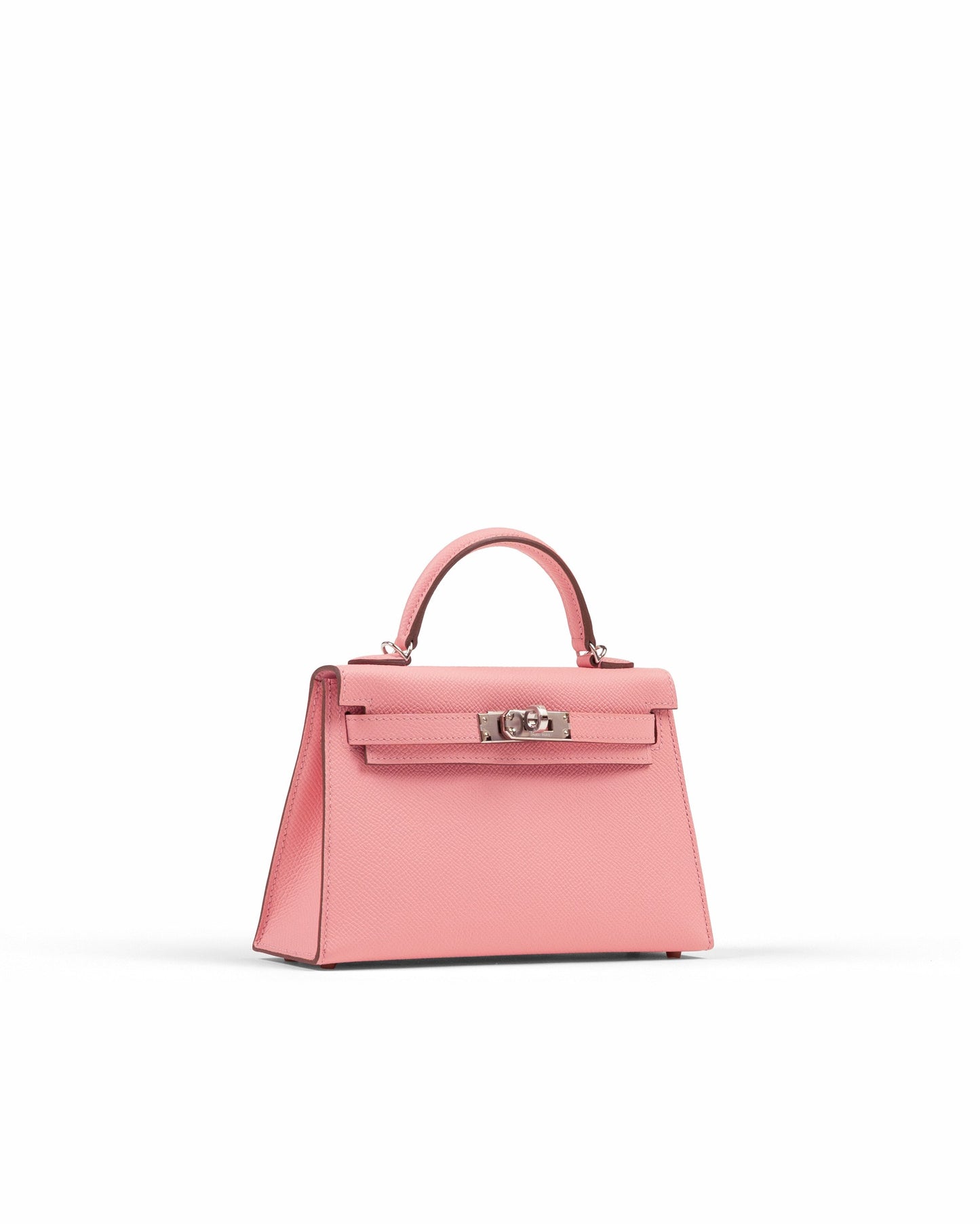 Kelly 20 Sellier in Rose Confetti Epsom with Palladium Hardware