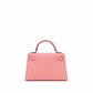 Kelly 20 Sellier in Rose Confetti Epsom with Palladium Hardware