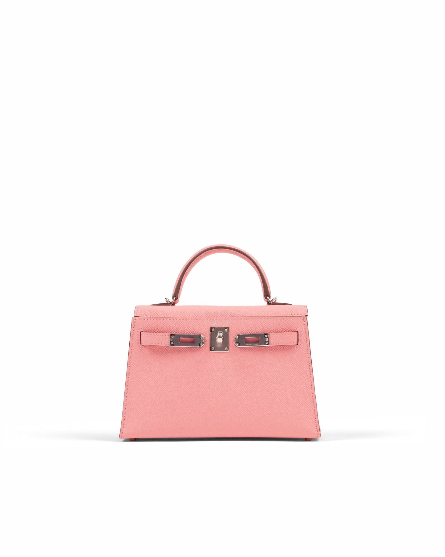Kelly 20 Sellier in Rose Confetti Epsom with Palladium Hardware