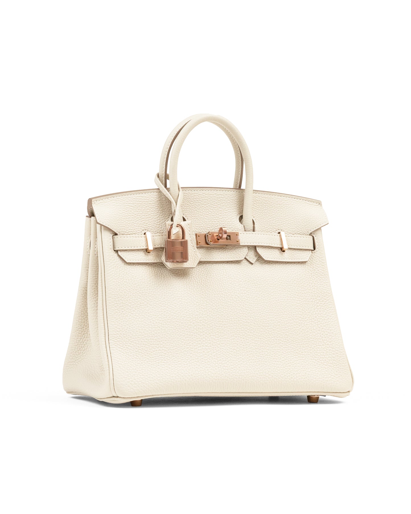 Birkin 25 Craie Togo with Rose Gold Hardware