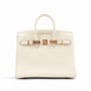 Birkin 25 Craie Togo with Rose Gold Hardware