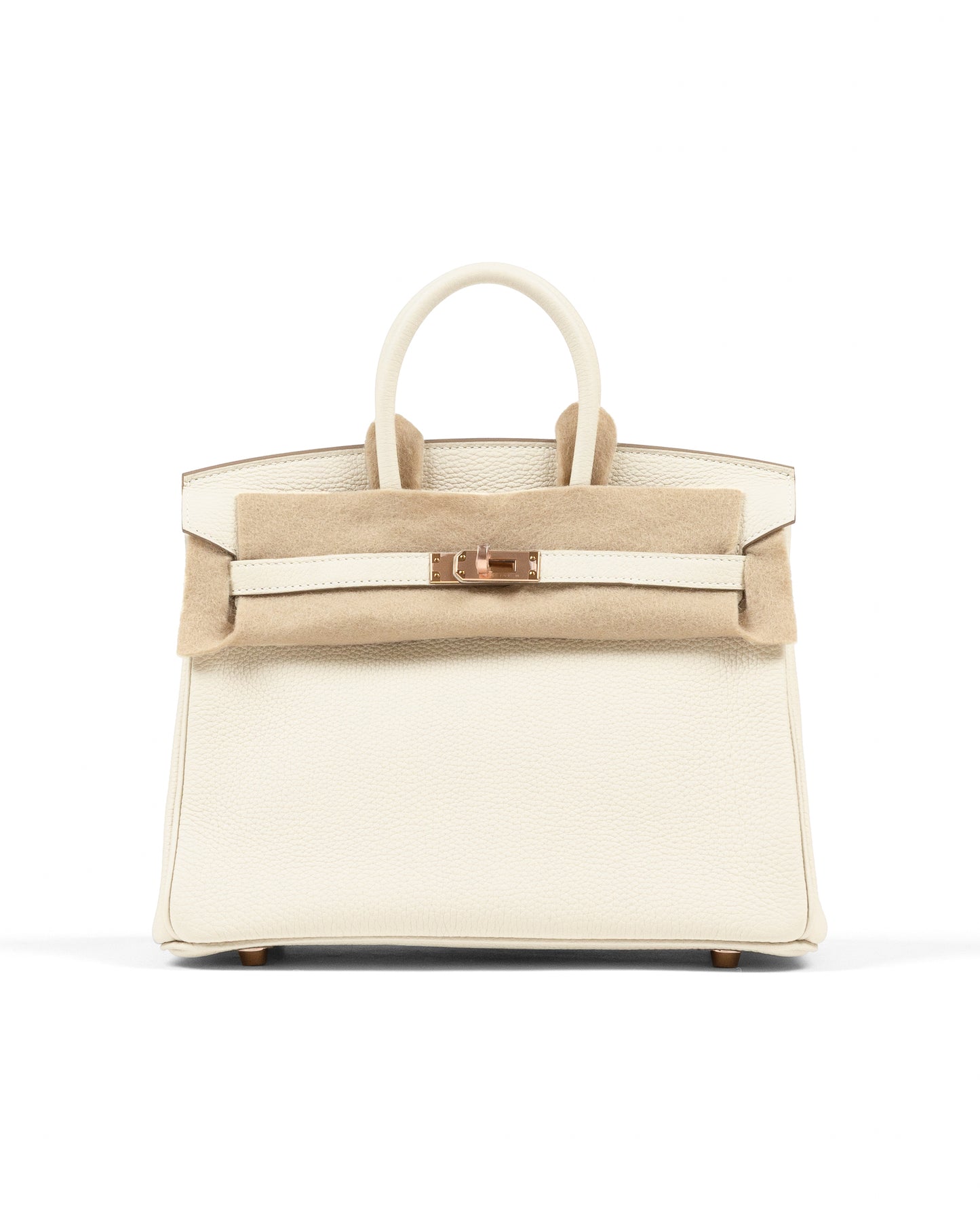 Birkin 25 Craie Togo with Rose Gold Hardware